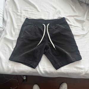 Vuori Grey Medium corduroy shorts